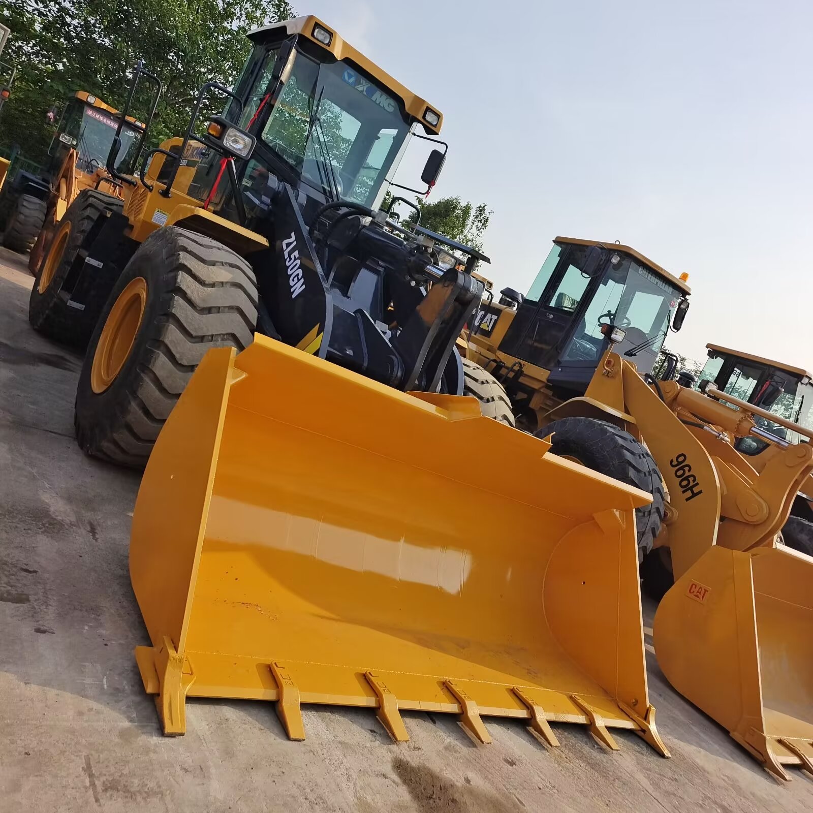 Zl50gn 5ton Wheel Loader 3.0m³ Bucket High Efficiency Construction Loader for Heavy Duty Material Handling Works