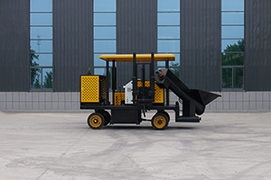 Wheel Concrete Slipform Machine, Dual-use Slipform Paver for Curb & Water Channel