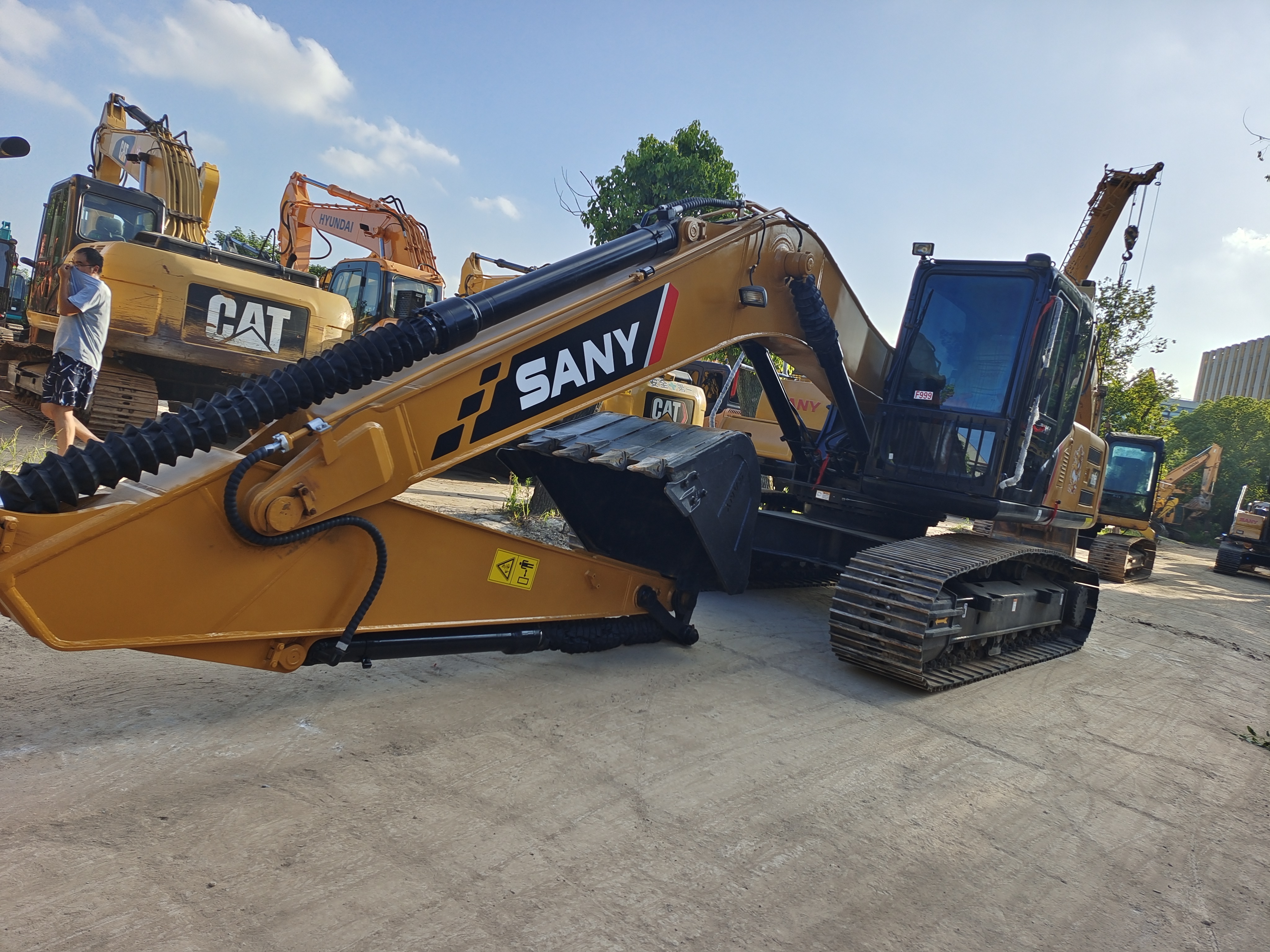 Sany SY 215 C 7 Shanghai Largest Supplier