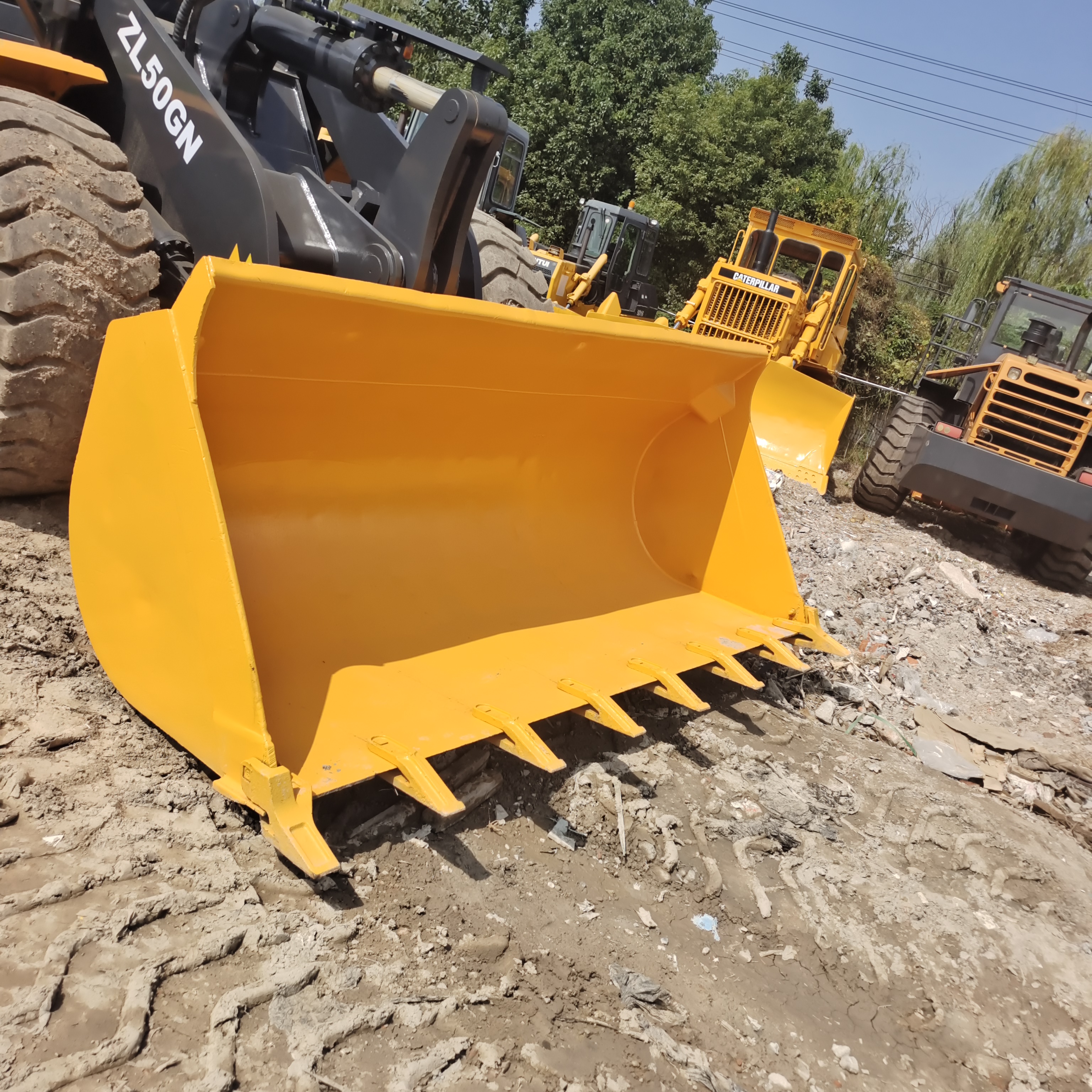 Zl50gn 5ton Wheel Loader 3.0m³ Bucket High Efficiency Construction Loader for Heavy Duty Material Handling Works