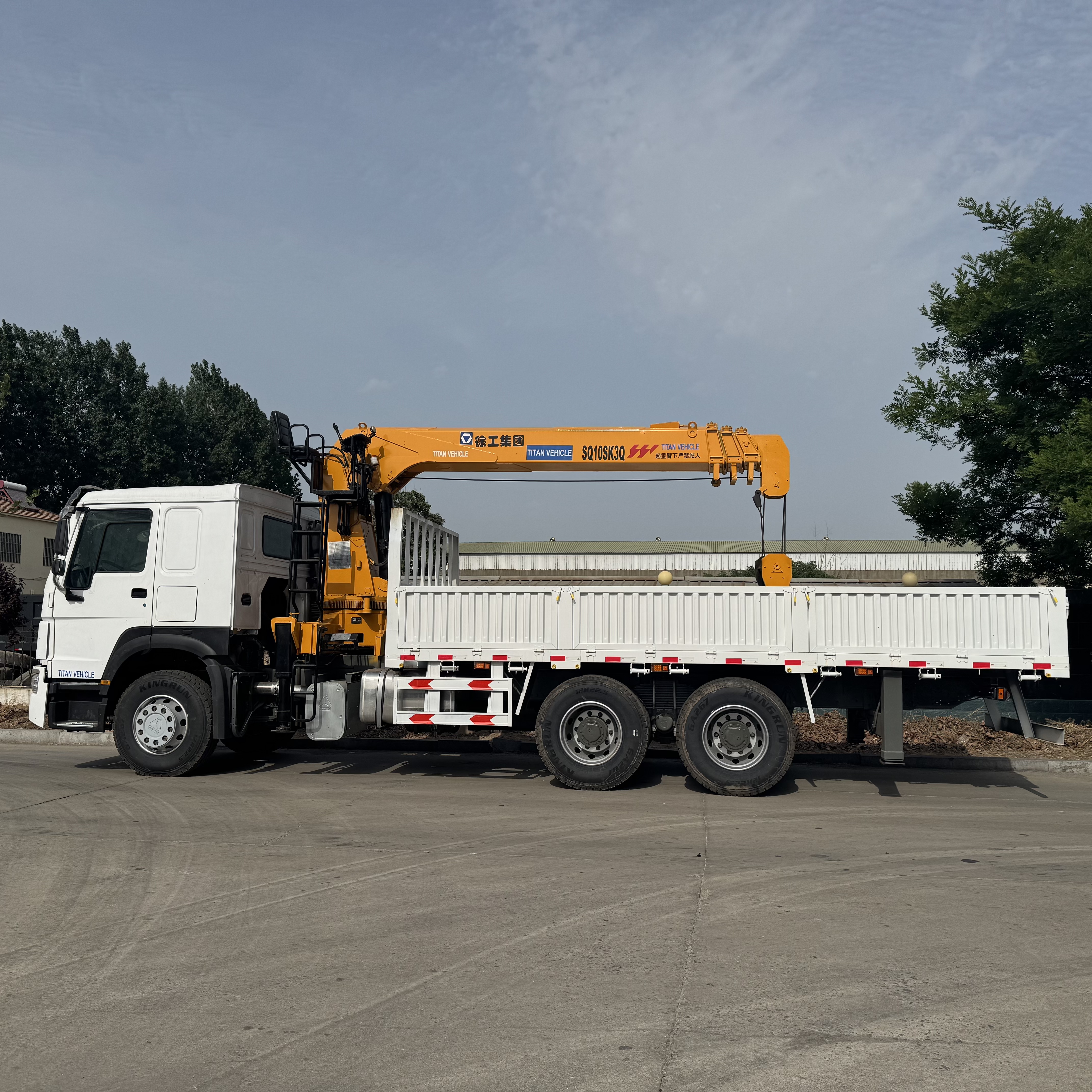 Sinotruk HOWO 6×4 XCMG Telescopic Boom Truck Mounted Crane