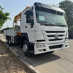 Sinotruk HOWO 6×4 XCMG Telescopic Boom Truck Mounted Crane