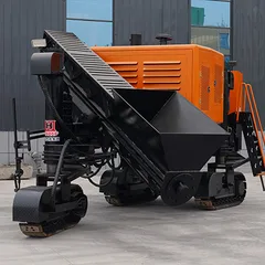 Large Diesel Crawler Asphalt Paver Intelligent Auto Leveling Road Paving Machinery For Overseas Highway Construction Project Whole Machine Export Support USD PI Bulk Container Shipment