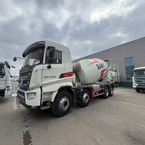 SANY 8×4 12 cubic meter concrete mixer truck
