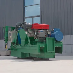 Brand New Portable Wheel Concrete Channel Forming Machine Self-moving No Towing Required Rural Field Irrigation Ditch Equipment Whole Machine Export Support FOB USD Quotation Bulk Container Shipment
