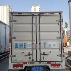 Used 2020 FOTON M3 4.2m Box Light Truck Quanchai Engine Power Steering Air Brake 700R16 Tyres For City Fresh Goods Logistics Distribution Bulk Export FOB USD Price Available