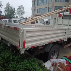 Cross-border Supply Second Hand HOWO Standard Open Flatbed Lorry Fuel-saving WP2.3 Engine Hydraulic Steering Air Brake Mini Cargo Truck Wholesale To Southeast Asia Central Asia With US Dollar Proforma Invoice
