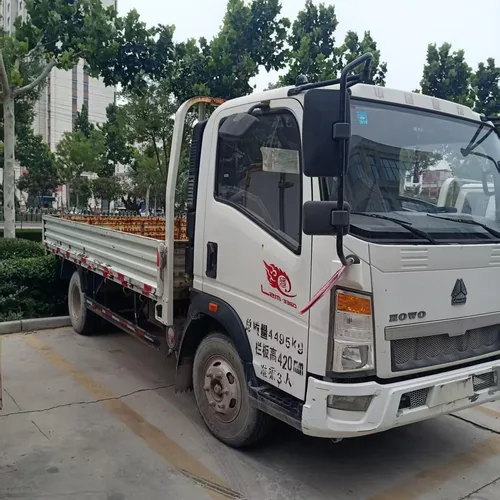 Factory Supply Second Hand HOWO Wide Five-door Delivery Truck For Fruit Vegetable Building Material Bulk Container Export To Southeast Asia Market