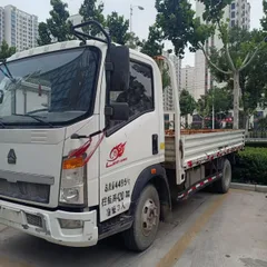 Factory Supply Second Hand HOWO Wide Five-door Delivery Truck For Fruit Vegetable Building Material Bulk Container Export To Southeast Asia Market