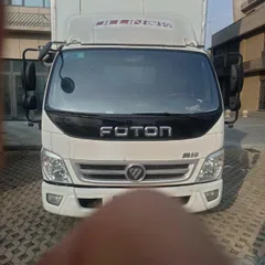 Used 2019 FOTON AOLING TX 4165×2300 Closed Box Light Truck 4J2.8TC3 Diesel Engine Power Steering Air Brake For Express Fresh Goods Urban Logistics Bulk Export FOB USD Price Available