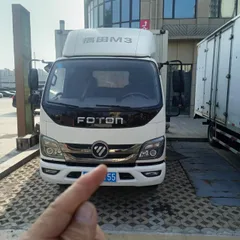 Refurbished FOTON M3 Corrugated Box Truck 700-16 Heavy Tyres For Urban Rural Short-distance Freight Stable Condition Full Export Documents Support Container Shipment