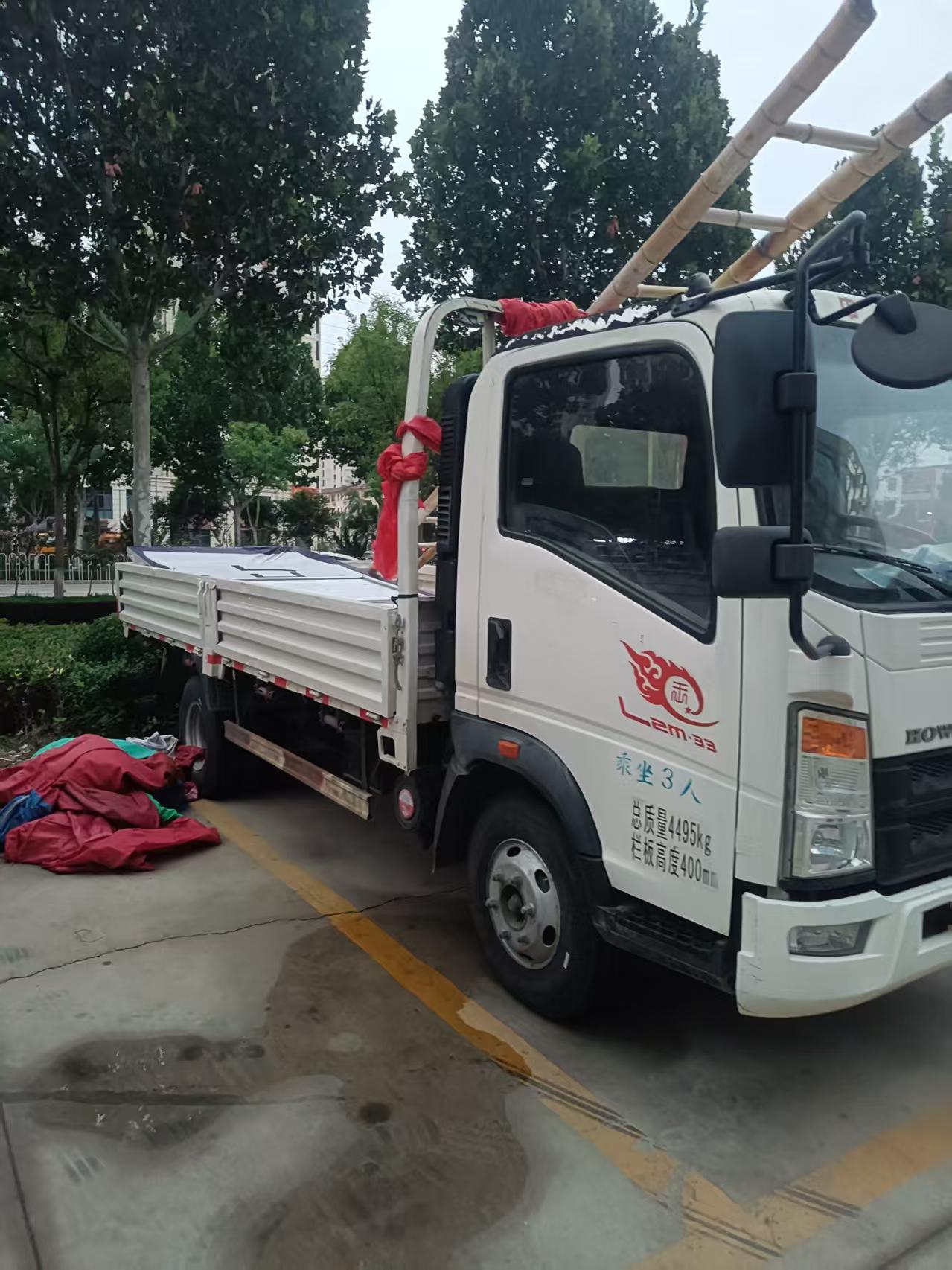 Cross-border Supply Second Hand HOWO Standard Open Flatbed Lorry Fuel-saving WP2.3 Engine Hydraulic Steering Air Brake Mini Cargo Truck Wholesale To Southeast Asia Central Asia With US Dollar Proforma Invoice