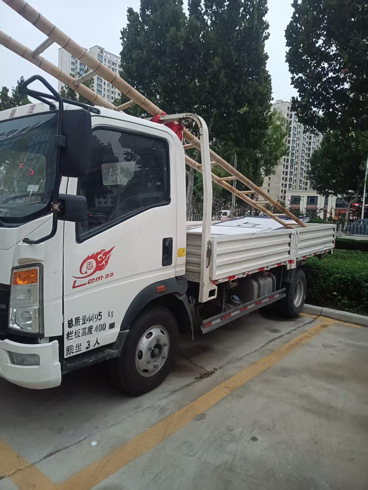 Cross-border Supply Second Hand HOWO Standard Open Flatbed Lorry Fuel-saving WP2.3 Engine Hydraulic Steering Air Brake Mini Cargo Truck Wholesale To Southeast Asia Central Asia With US Dollar Proforma Invoice