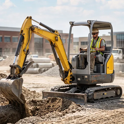 2 Ton Mini Excavator - Official Technical Overview & Datasheet