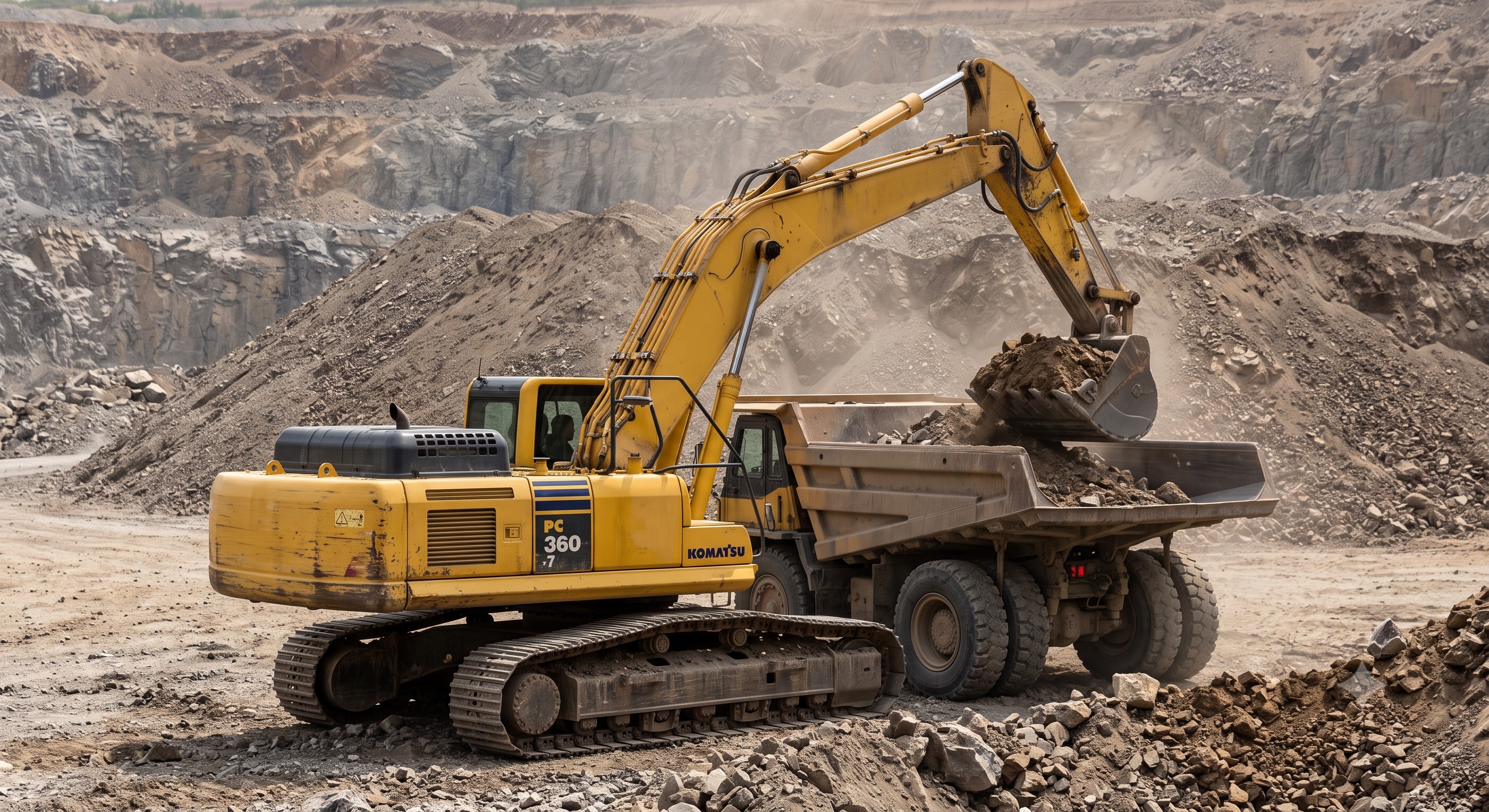 Used Komatsu PC360-7 Excavator | Heavy Equipment Direct Purchase | Global Exporter