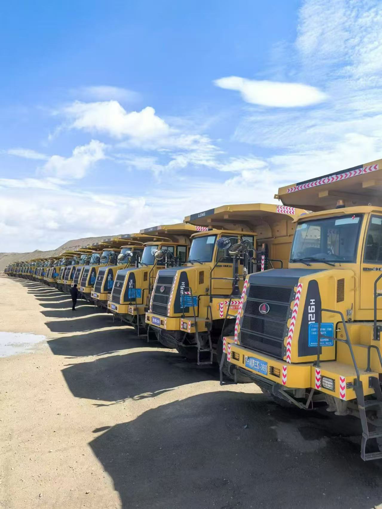 Lingong MT126 Mining Wide-Body Dump Truck
