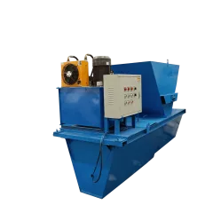 L-shaped canal lining machine