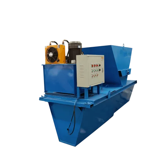 L-shaped canal lining machine