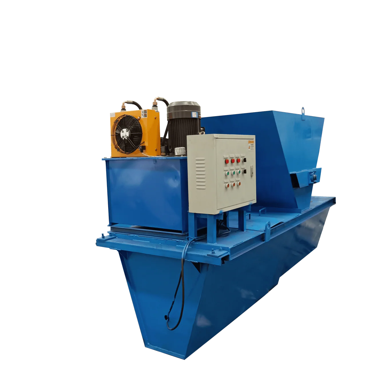 L-shaped canal lining machine
