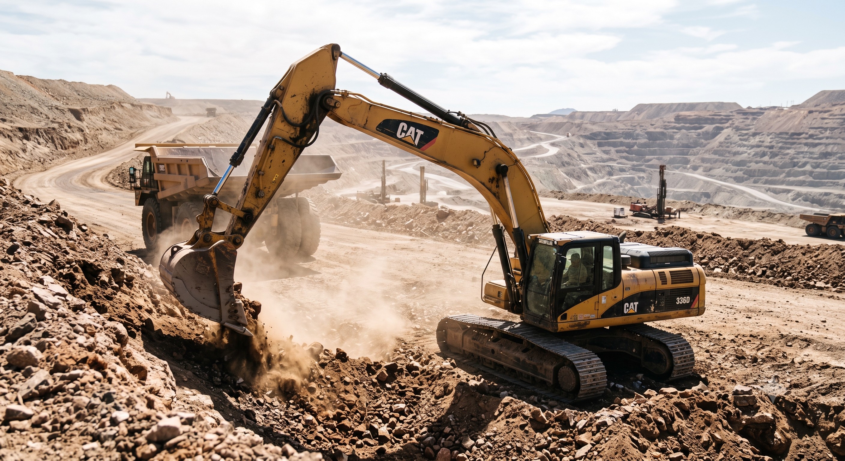 Used Caterpillar 336D Excavator for Sale | High-Tonnage Second Hand Machinery Exporter