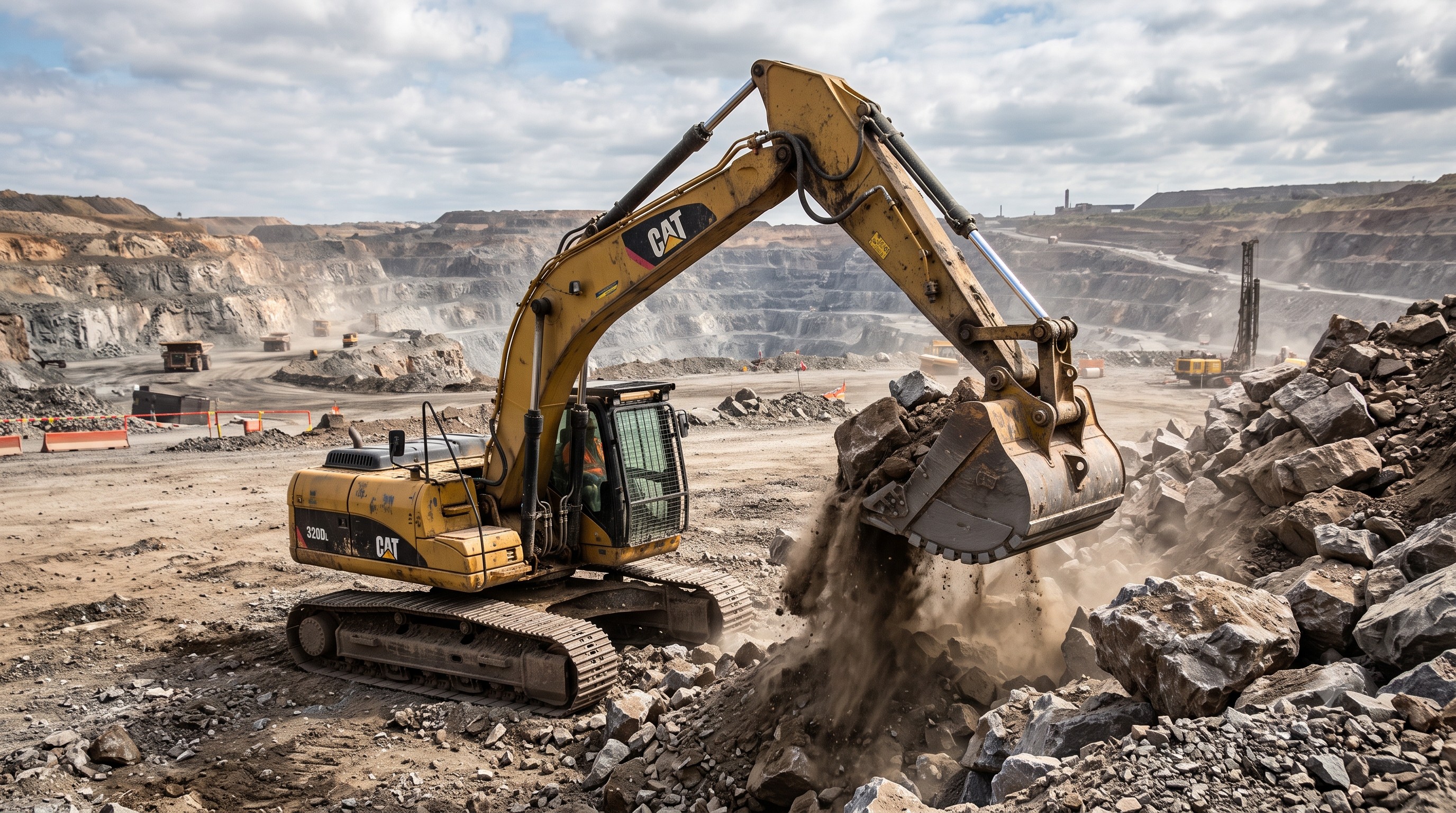 Used Caterpillar 320DL Excavator | Heavy Machinery Exporter | 1-Yr Warranty