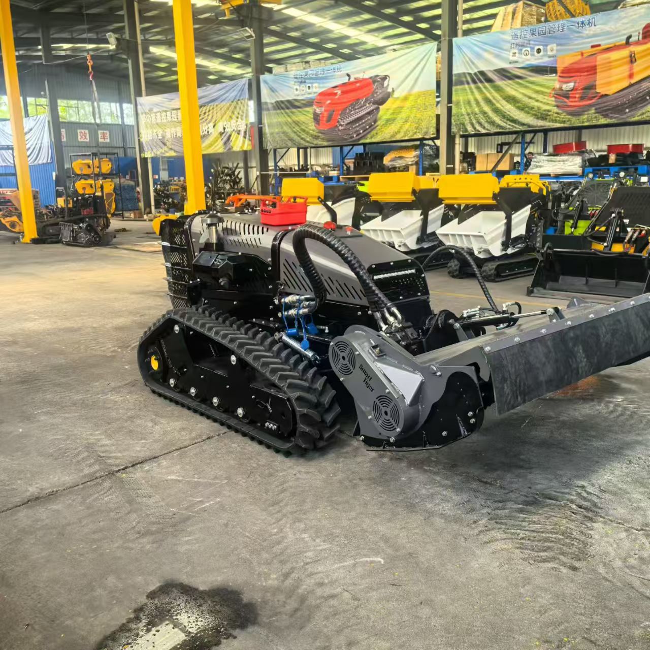Euro 5 & EPA dual emissions, multi-purpose with interchangeable attachments. Custom mowing, land clearing and bucket tools for all working needs.