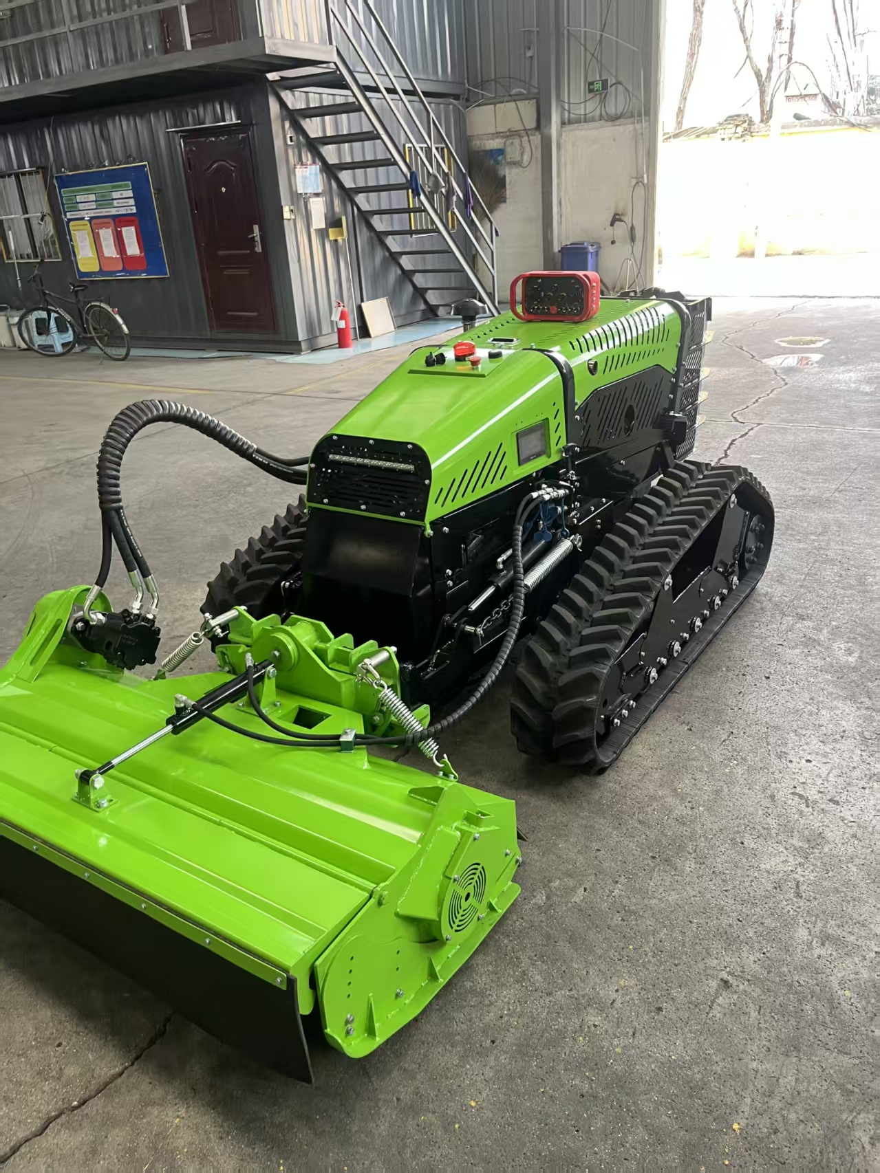 Euro 5 & EPA dual emissions, multi-purpose with interchangeable attachments. Custom mowing, land clearing and bucket tools for all working needs.
