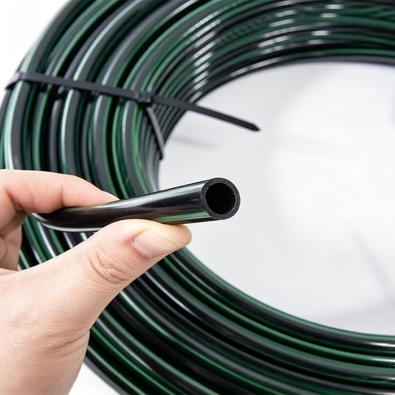 Heavy Duty Black Green Stripe PA12 Pneumatic Brake Hose Anti-freeze Anti-aging Custom Cut 0.5m For Truck Original Pipeline Replacement