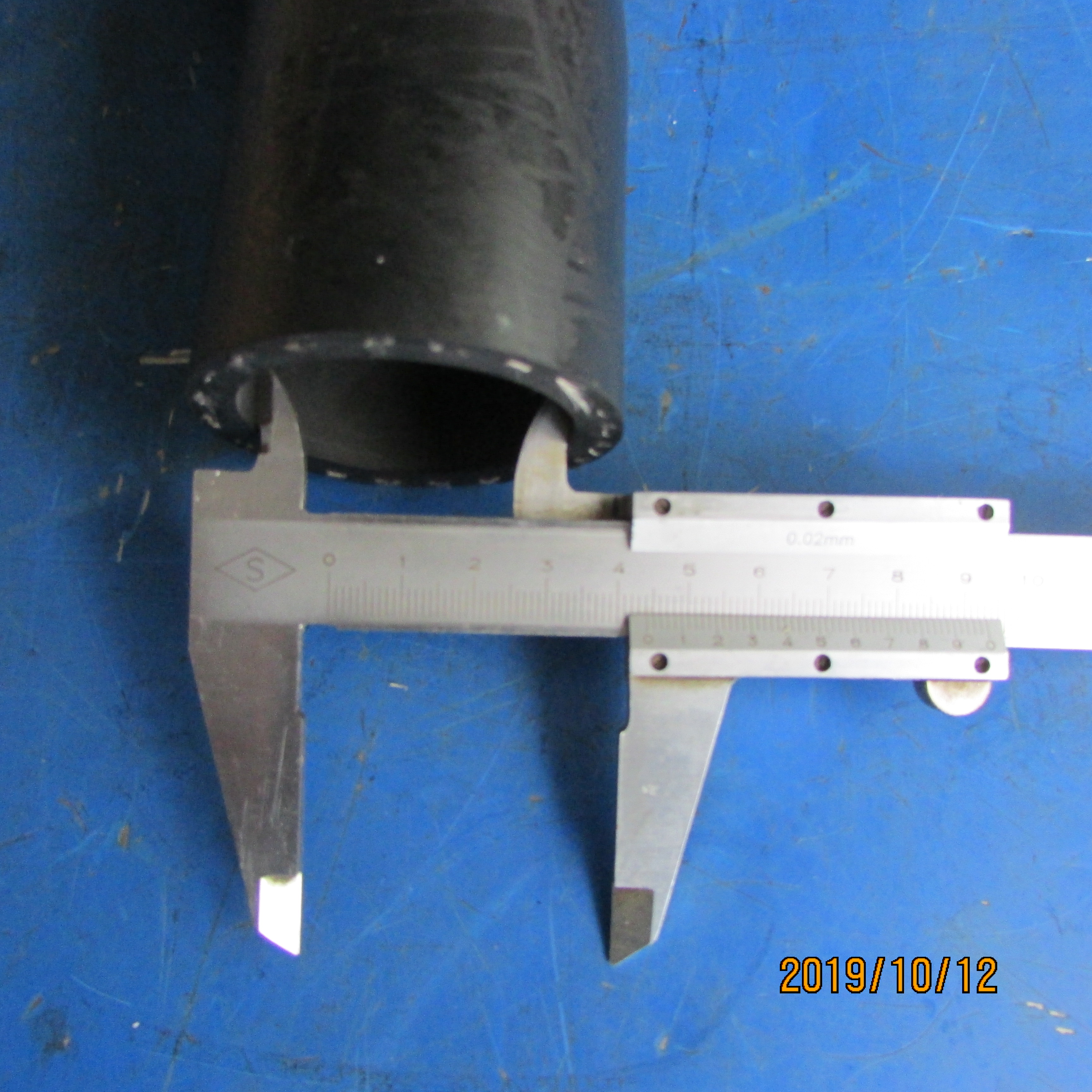 XCMG Loader Spare: Lower Radiator Hose 250900401 | Cooling Circuit Pipe