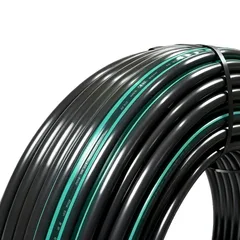 Heavy Duty Black Green Stripe PA12 Pneumatic Brake Hose Anti-freeze Anti-aging Custom Cut 0.5m For Truck Original Pipeline Replacement