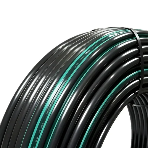 Heavy Duty Black Green Stripe PA12 Pneumatic Brake Hose Anti-freeze Anti-aging Custom Cut 0.5m For Truck Original Pipeline Replacement