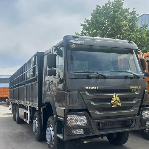 HOWO 6×4 drop side cargo truck