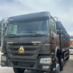 HOWO 6×4 drop side cargo truck