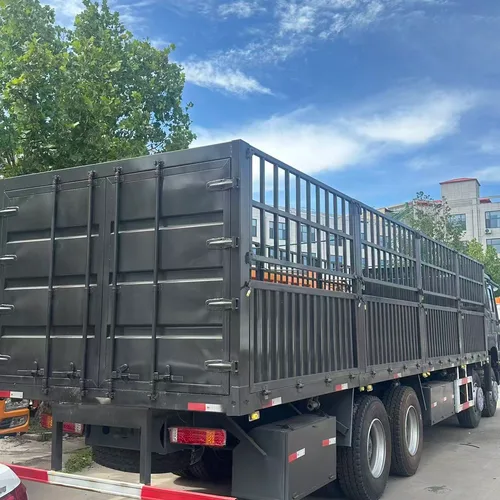 HOWO 6×4 drop side cargo truck