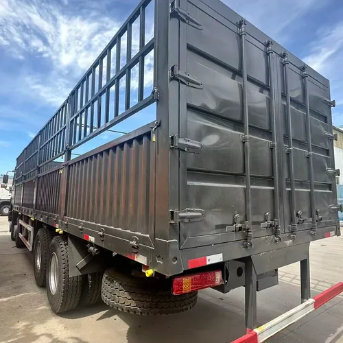 HOWO 6×4 drop side cargo truck
