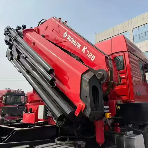 Fully Inspected Used Folding Crane Truck Heavy Duty 6×4 Chassis Stable Hydraulic Lifting System Full Customs Clearance Documents Ro-ro Shipment