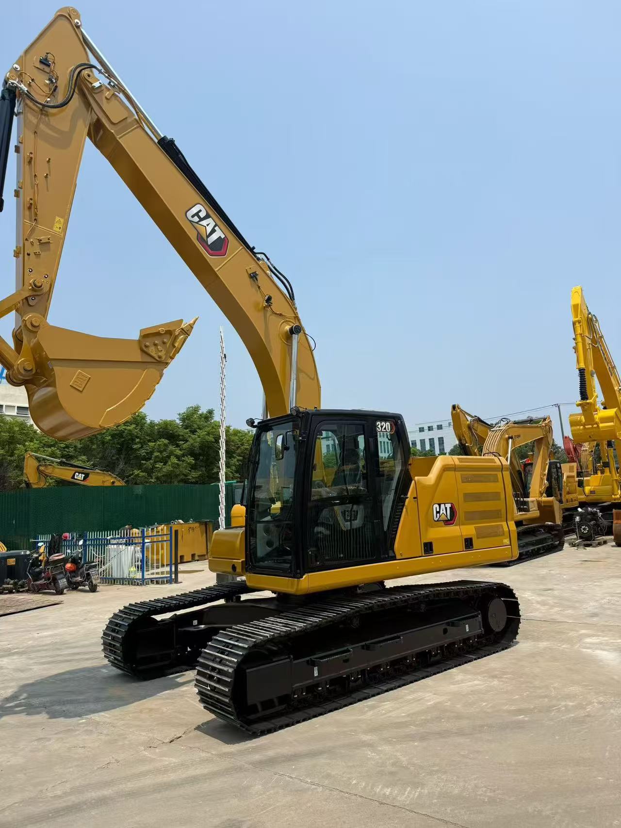 Generation CAT320GC Premium Digger With C4.4 Low Fuel Engine Road Farm Machinery Wholesale To Africa Southeast Asia With USD PI