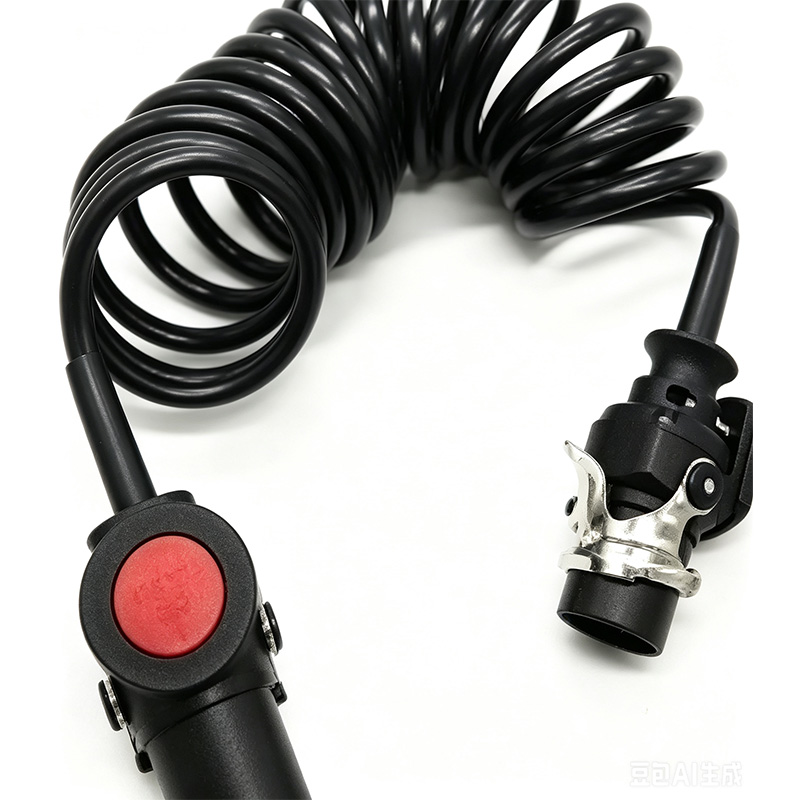 High Elastic PVC Retractable Trailer Power Cable Anti-freeze Oil Resistant Fit All ISO 7 Core Socket Full Export Documents With USD Proforma Invoice