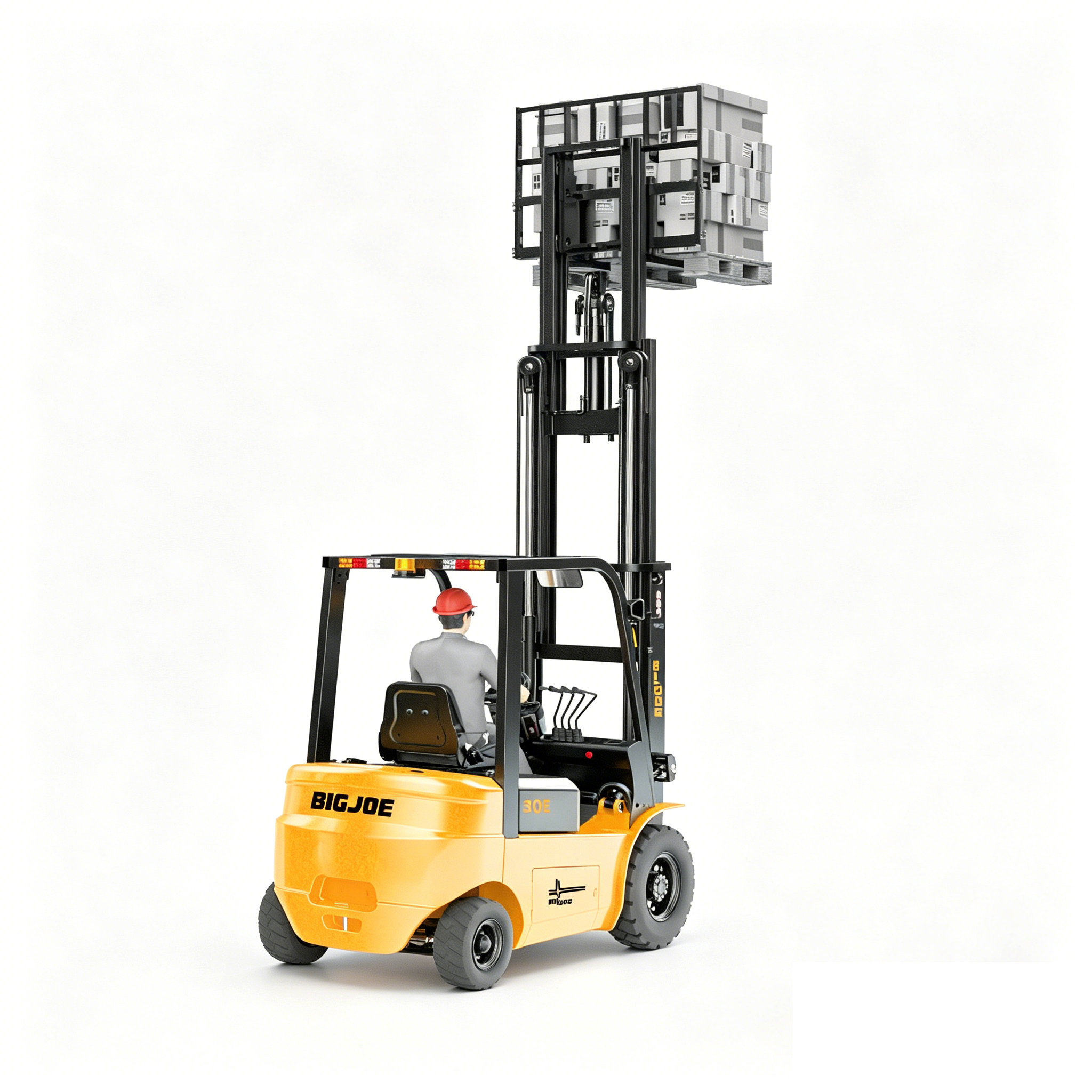 BIGJOE-EC30E 3.0t Four-wheel Lithium Forklift