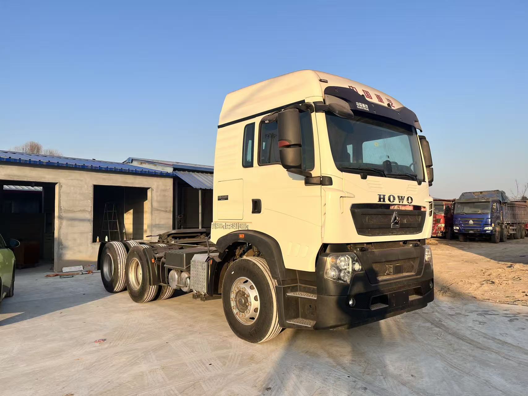 Second Hand HOWO TX460 460HP Semi-Trailer Tractor Remanufactured For Logistics Transport
