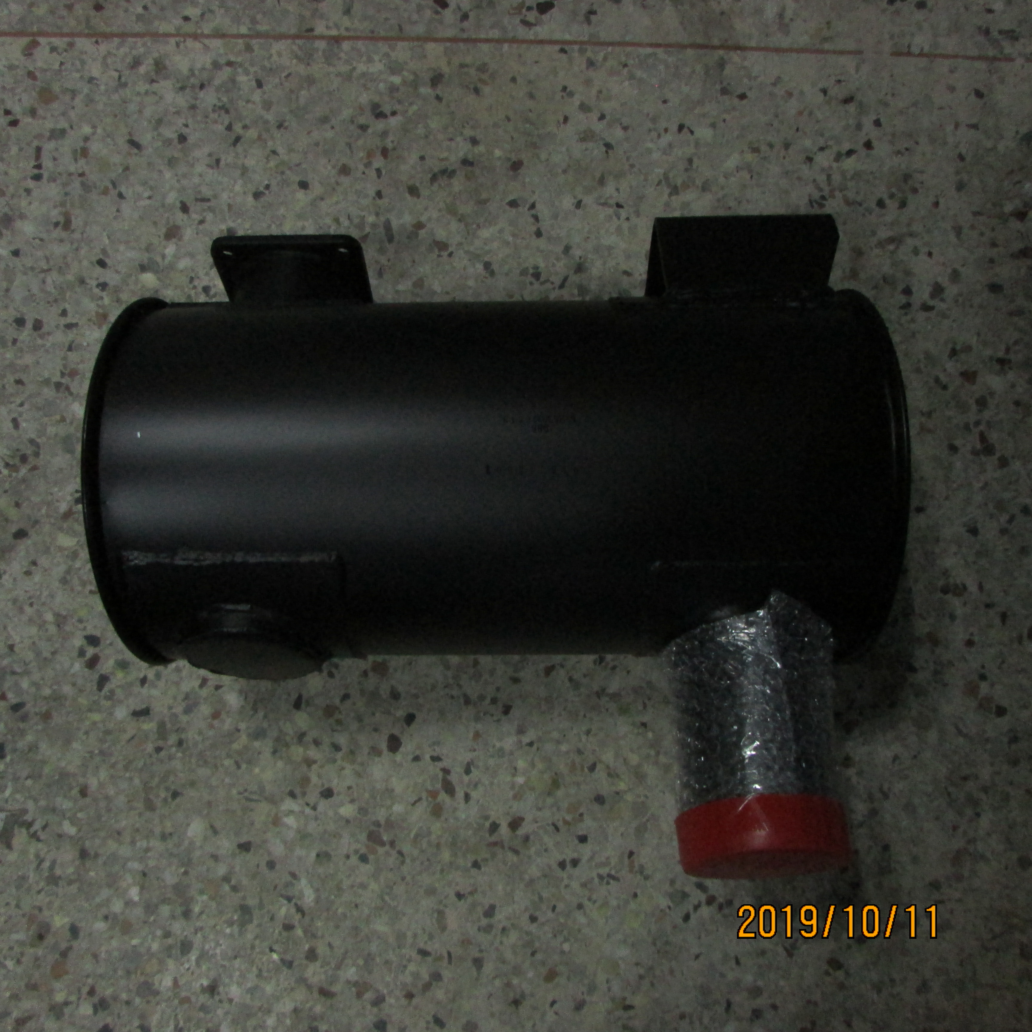 Exhaust Silencer 860132618 | XCMG Host Diesel Exhaust Noise-Reduction Part (= 860126192)