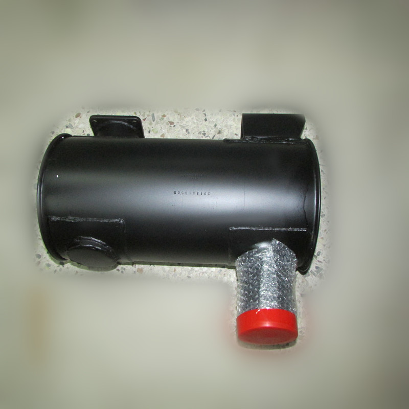Exhaust Silencer 860132618 | XCMG Host Diesel Exhaust Noise-Reduction Part (= 860126192)