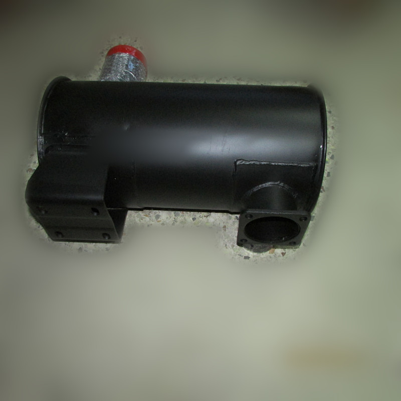 Exhaust Silencer 860132618 | XCMG Host Diesel Exhaust Noise-Reduction Part (= 860126192)