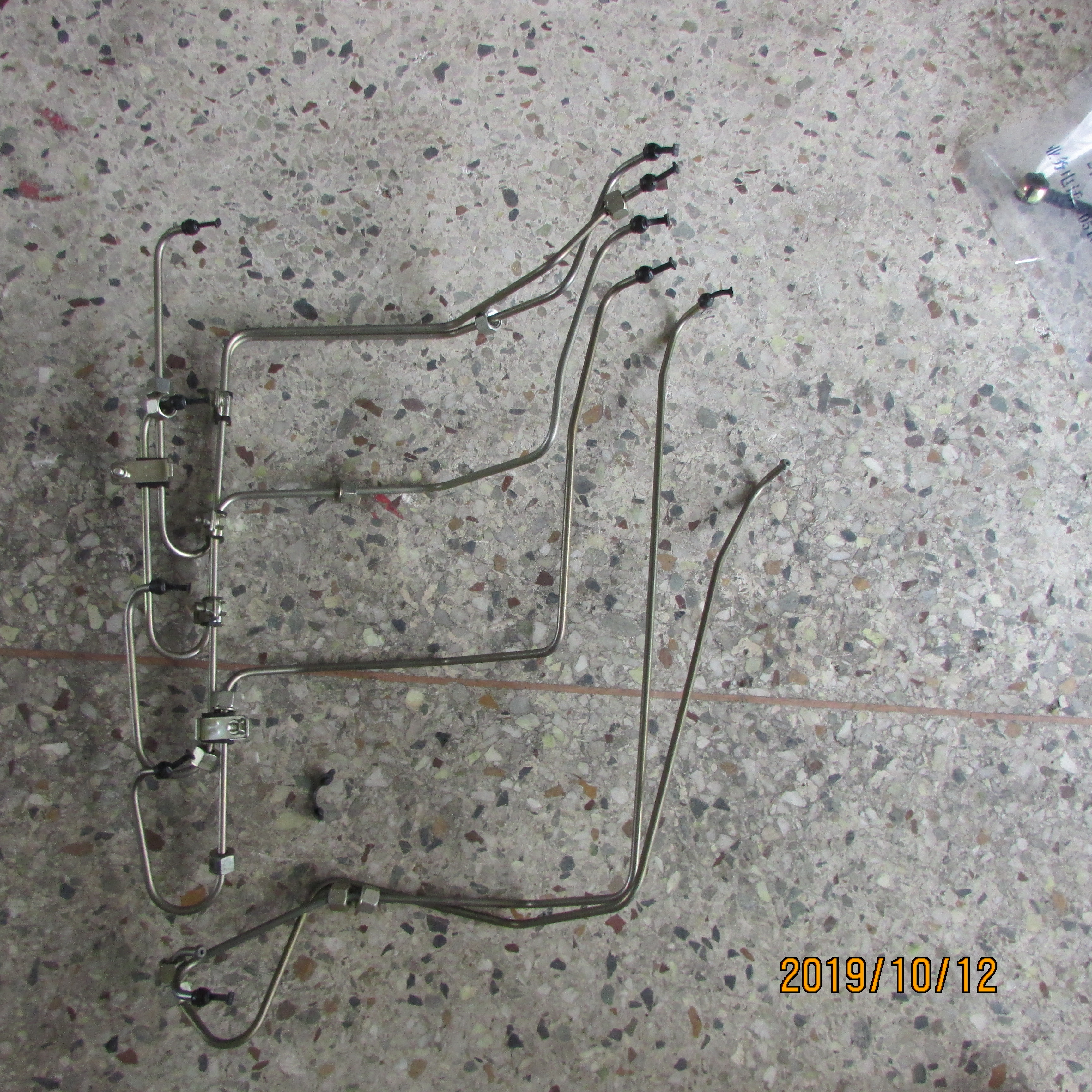 XCMG Construction Engine Spare: High Pressure Fuel Pipe 860127795 | Weichai Diesel Fuel Line