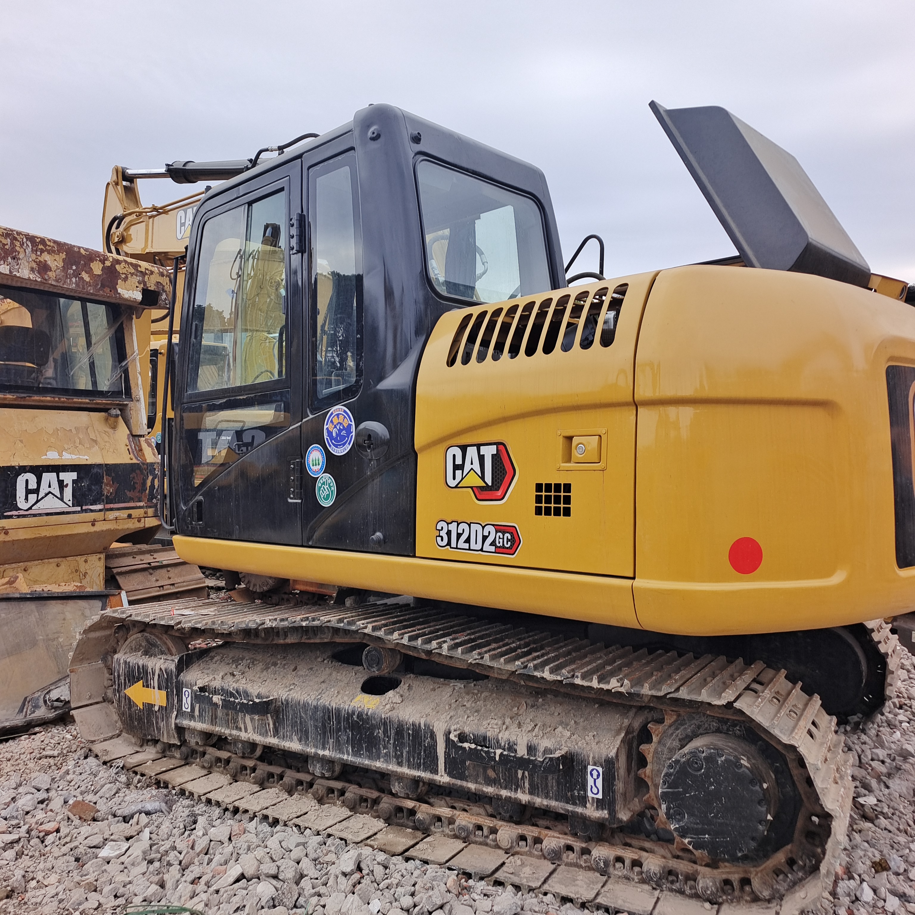 33.	Cat312D2gc Cat312 Cheap Priceexcavator Machine Caterpillar Original Used Cat312D2gc