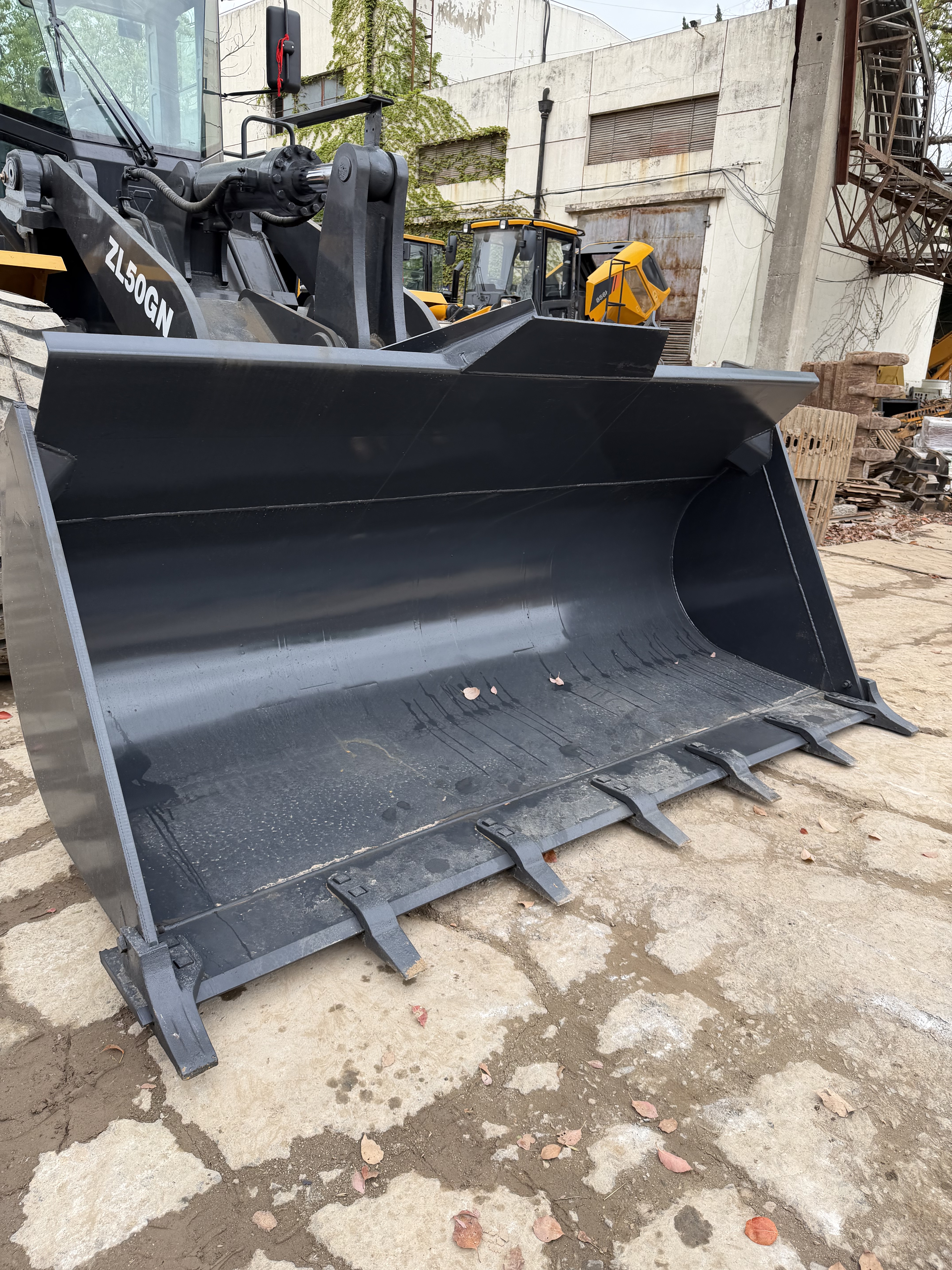 Used China XCMG Mini Wheel Loader 5 Ton Zl50gn with 3.0m3 Rock Bucket