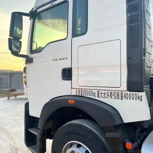 Second Hand HOWO TX460 460HP Semi-Trailer Tractor Remanufactured For Logistics Transport