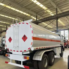 Refurbished HOWO 371HP 6×4 Fuel Tank Truck 25000L With Fuel Dispenser