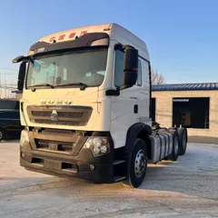 Second Hand HOWO TX460 460HP Semi-Trailer Tractor Remanufactured For Logistics Transport