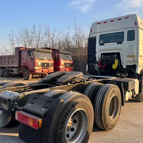 Second Hand HOWO TX460 460HP Semi-Trailer Tractor Remanufactured For Logistics Transport